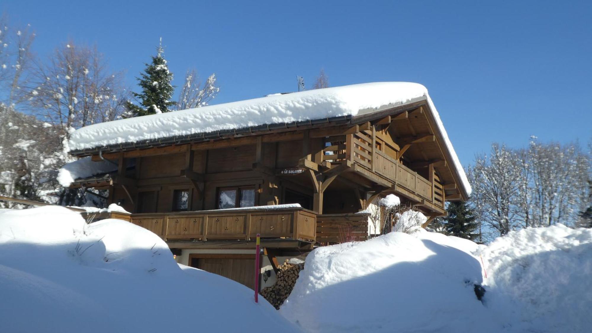 מגב Chalet Le Solaret מראה חיצוני תמונה